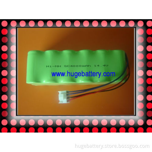 High Temperature 3.6V NiMH Battery 3000mAh for Emergency Lighting Battery